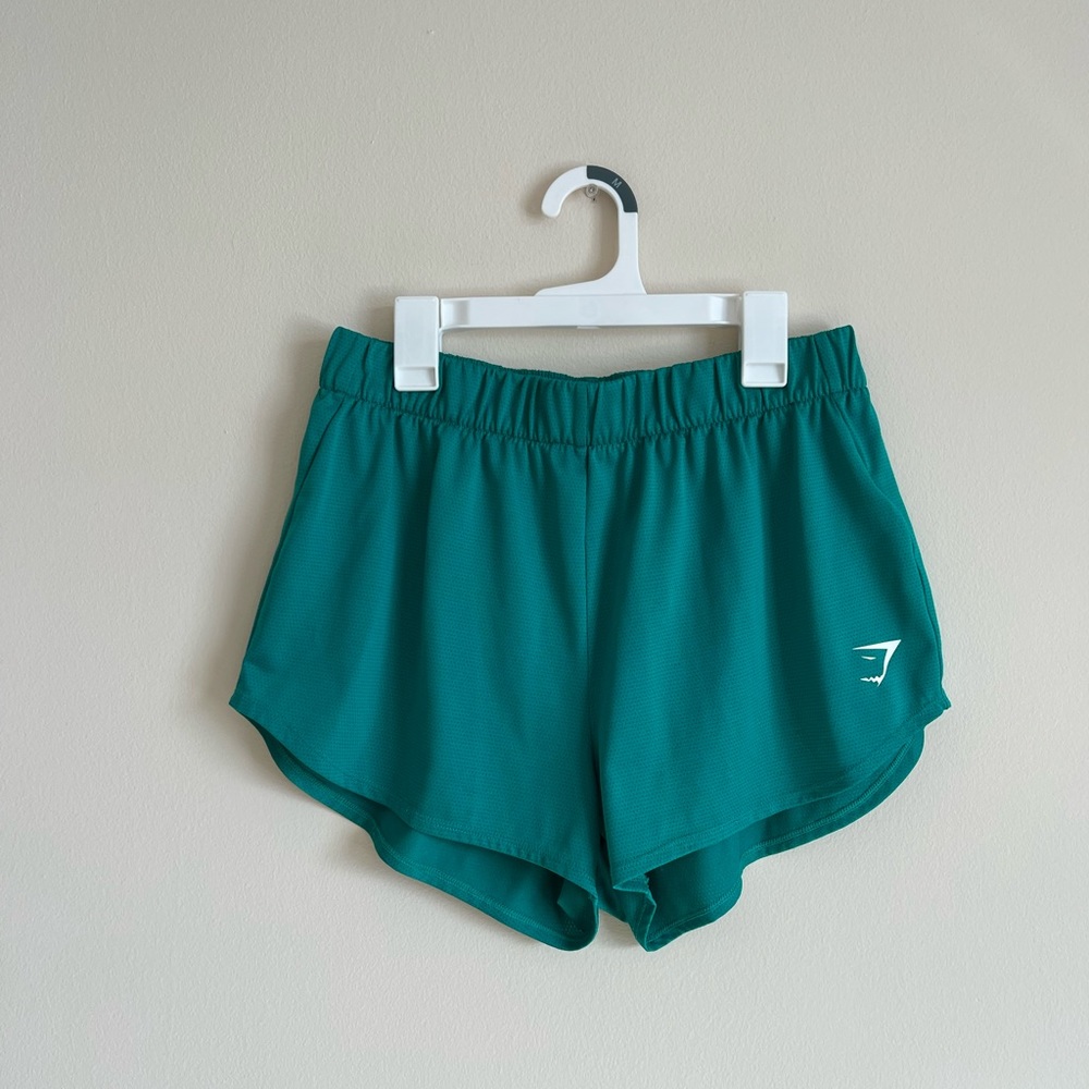 Gymshark training mesh shorts green